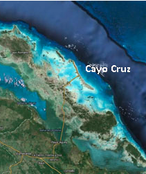Map of Cayo Cruz, link to details