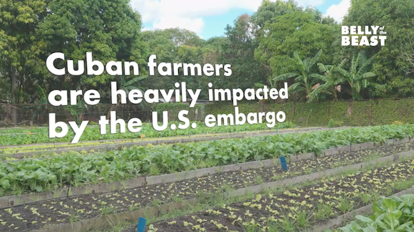 Cuban Farmers impacted by embargo