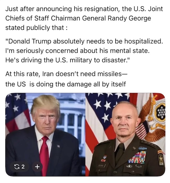 POTUS Hospitalized